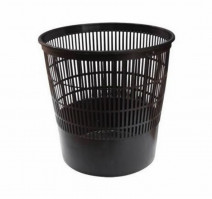 Корзина для бумаг 18 л решетч. черная