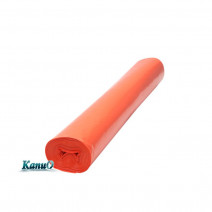 Мешки 120 литров, 10 шт. в рулоне, 70х110 ПВД, оранжевые, усиленные