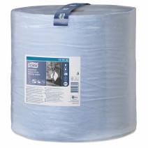 Протирочная бумага голубая суперпрочная TORK PREMIUM 3сл, 255м, 750л, 36,9*34см, QuickDry, W1-130080 1/1