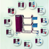 Тележка для горничной «Кабриолет» Базовая модель, 95.275/10