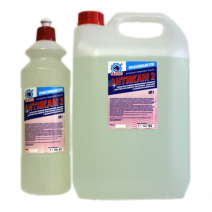 Концентрированноее, дезинфицирующее средство для удаления комбинированных минерально-белковых загрязнений МАГОС АНТИКАМ 2 1л 1/15