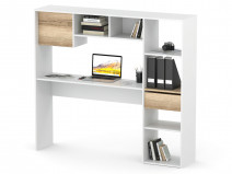 Письменный стол Сокол СПм-24 Белый / Дуб Делано
