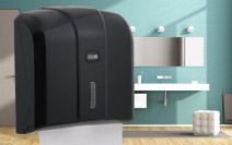 Диспенсер полотенец черный, Vialli K4B C-V сложения