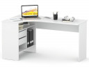 Письменный стол Сокол СПм-25 Белый, Левый