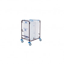 Тележка для сбора мусора с одноразовыми мешками 2шт Bol Equipment 1/1