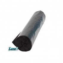 Мешки 120 литров, 20 шт. в рулоне, 70х110 ПВД, черный, стандарт