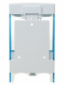 Диспенсер для жидкого мыла на кухню 1000мл прозрачный Vialli S4T