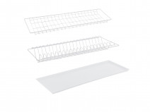 Сушилка для посуды Сокол Сушилка (с поддоном) 765 мм белая Белый