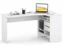 Письменный стол Сокол СПм-25 Белый, Правый