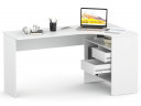 Письменный стол Сокол СПм-25 Белый, Правый