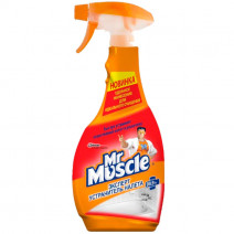 Чистящее средство для удаления известкового налета и ржавчины MR MUSCLE 500мл с курком 1/12