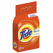 Стиральный порошок автомат TIDE АЛЬПИЙСКАЯ СВЕЖЕСТЬ 3кг 1/6