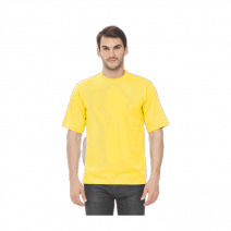 Футболка х/б,160гр/м2 ЖЕЛТЫЙ 1/1