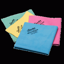 Салфетка микроволокно зеленая МикронКвик VILEDA 38*40см 1/5 1/100