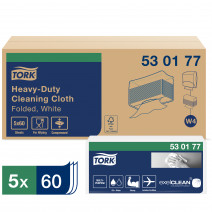 Нетканый материал Tork повышенной прочности 1 сл белый W4