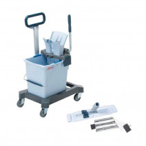 УльтраСпид Про: одноведерный стартовый набор 25 л на платформе с транспортировочной ручкой