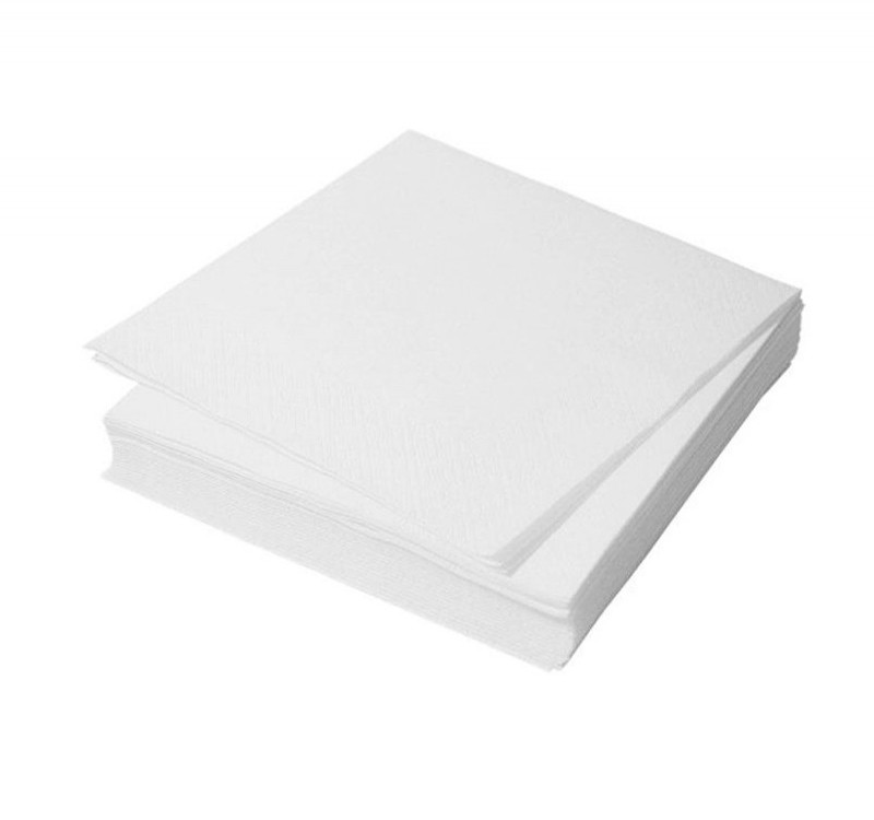 Салфетки бумажные 1сл 25х25 100л/упак TaMbien белые