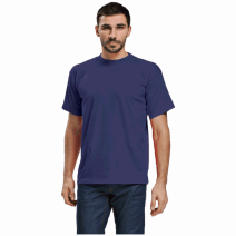 Футболка х/б,180гр/м2 ТЕМНО-СИНЯЯ 1/1