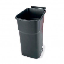 Vileda Атлас контейнер пластиковый на колесах 100 л черный 59х44х90 см