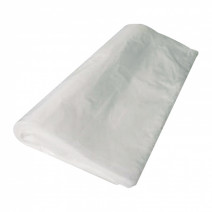 Пакеты для мусора 200л, ПВД, 50шт, пласт, прозрачные, 35мкм, 90*120см 1/2