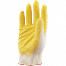 Перчатки трикотажные, латекс покрытие СТАНДАРТ 1/10 1/100 1/400