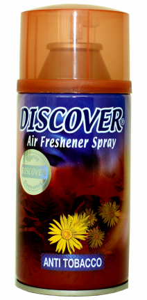 Освежитель воздуха Discover Anti Tobacco сменный баллон, 320 мл, Анти табак