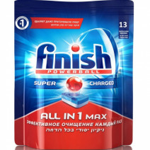 Таблетки для посудомоечных машин FINISH ALL IN 1 13таб. 1/7