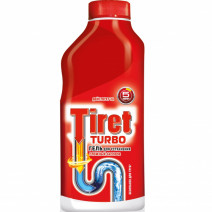Гель для прочистки труб TIRET TURBO 500мл 1/12