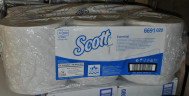 Полотенце бумажное белое KIMBERLY SCOTT® MAX 1сл, 350м,1400л 6/1