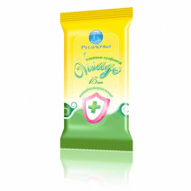 РУСАЛОЧКА ВИЗАЖ салф. влаж.АНТИБАКТ. очищающие 15шт 1/48