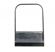 Движок 400х750мм дюралиевый с метал. накладкой 10-12 см, 'п'образная ручка