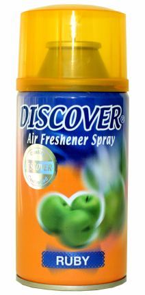Освежитель воздуха Discover Ruby сменный баллон, 320 мл, Рубин, с ароматом зеленого яблока