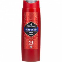 Гель для душа + шампунь 2в1 CAPTAIN OLD SPICE 400мл