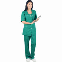 Костюм женский МИЛА, зеленый 1/1