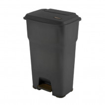 Vileda Гера контейнер пластиковый с педалью и крышкой 85 л 49х39х79 см