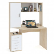 Компьютерный стол Сокол КСТ-16 Дуб Сонома / Белый