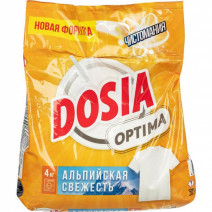Стиральный порошок автомат OPTIMA АЛЬПИЙСКАЯ СВЕЖЕСТЬ DOSIA 4кг 1/4