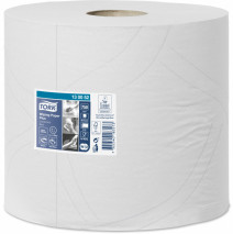Протирочная бумага белая в рулоне TORK PLUS PREMIUM 2сл, 255м, 750л, 23,5*34см W1/W2-130041 2/1