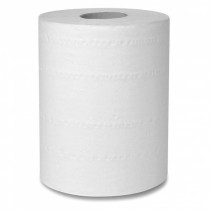 Полотенце бумажное белое с центральной подачей FOCUS JUMBO 1сл, 280м, 800л, 19,5*35см 6/1