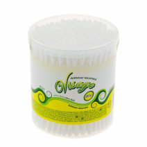 Ватные палочки РУСАЛОЧКА VISAGE 200шт, круглая упаковка 1/48