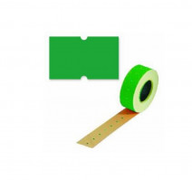 Этикет-лента 26х16 TOVEL зеленая (10 шт.)