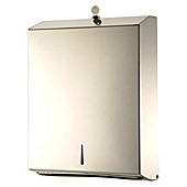 Диспенсер для полотенец FD-928B, полированная сталь