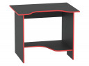 Компьютерный стол Сокол КСТ-03 Черный с красной кромкой