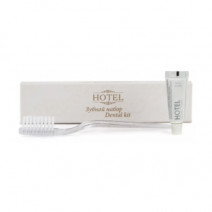 Зубной набор в картоне Hotel (щетка+паста в тубе 4г)