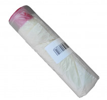 Пакет мусорный 60л ПНД бежевый (10 шт/рул) с завязками