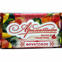 Туалетное мыло ФРУКТОВОЕ АРОМАТНОЕ 100г 1/90