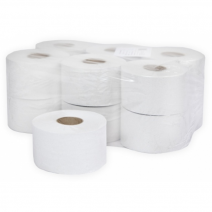 Туалетная бумага Терес Эконом+, 1-сл., midi, 300 метров, отбеленная макулатура, Т-0034