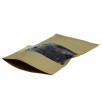Пакет бумажный крафт зип лок 225х135х45 окно 6.5 (500 шт.)