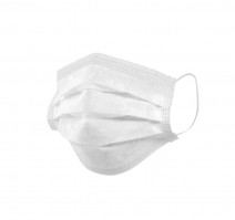 Маска одноразовая 3-х слойная, 50 шт/упак белая