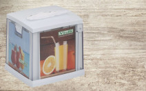 Диспенсер под салфетки, белый настольный Vialli NG11 пластик